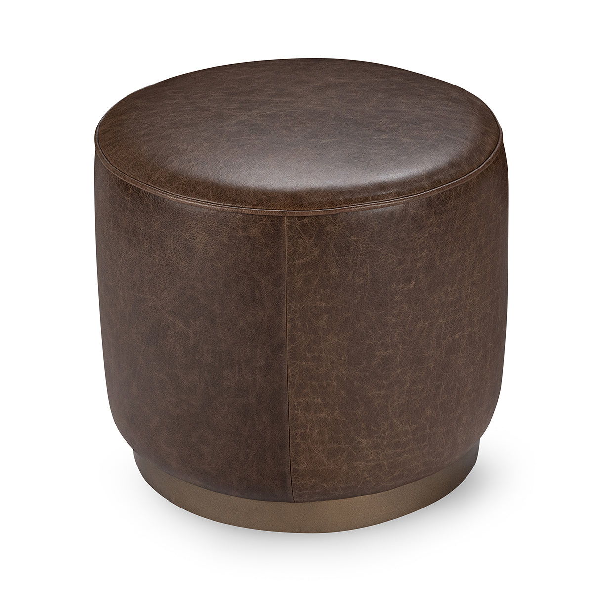 Clair - Leather Round Table - R&R Furniture Gallery (Fountain Valley, CA)
