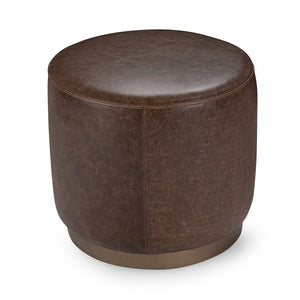Clair - Leather Round Table - R&R Furniture Gallery (Fountain Valley, CA)
