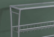 Accent Console Table For Entryway, Contemporary & Modern - Silver - R&R Furniture Gallery (Fountain Valley, CA)