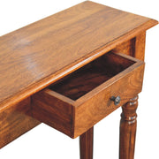 Turned Legs Drawer Console Table - R&R Furniture Gallery (Fountain Valley, CA)