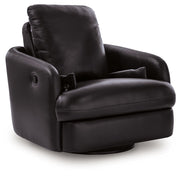 Modmax II - Swivel Glider Recliner - Black - R&R Furniture Gallery (Fountain Valley, CA)
