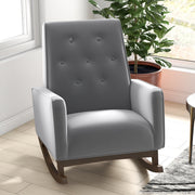 Demetrius - Solid Wood Rocking Chair - R&R Furniture Gallery (Fountain Valley, CA)