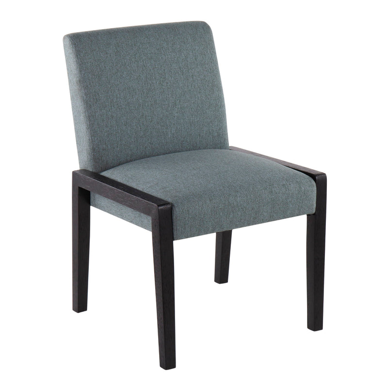 Pair of Lumi Source Carmen contemporary elegant design chairs with sleek, modern style and smooth upholstery for stylish seating.
