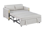 Percy - Teddy Sleeper Loveseat With Dual-Pull Sleeper Design - R&R Furniture Gallery (Fountain Valley, CA)