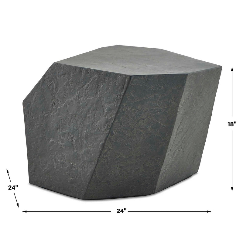 Uttermost Parra outdoor coffee table with a stylish, modern design and sturdy tabletop for outdoor patio use.