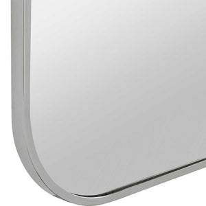 Uttermost Taft wall mirror with a sleek, modern frame and clear reflective glass, ideal for contemporary home decor.