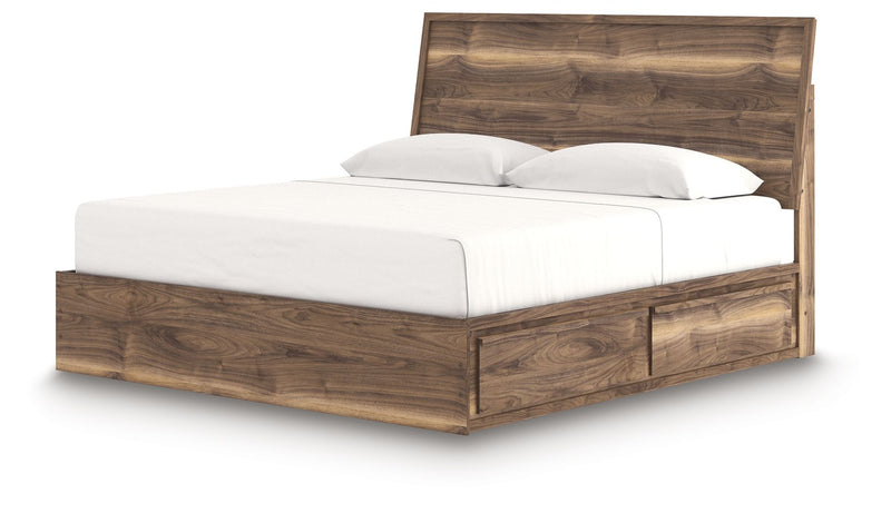 Chirason - Panel Bed With Storage - R&R Furniture Gallery (Fountain Valley, CA)