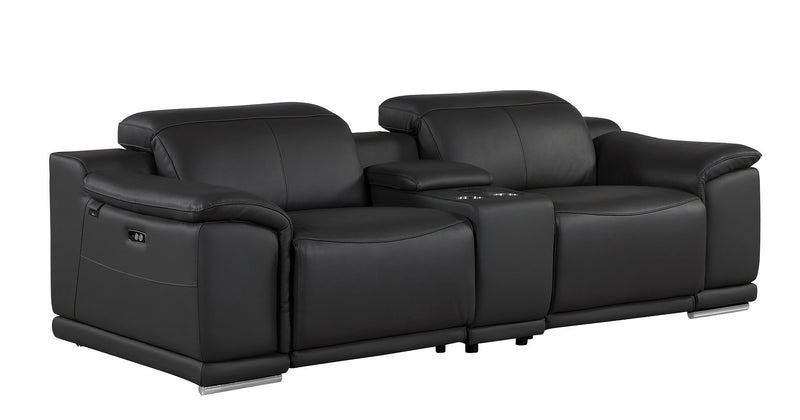 9762 - 7-Piece Modular Power Reclining Sofa, Loveseat And Chair Set With 6 Power Recliners In