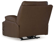 Vonryan - Power Recliner / Adj Headrest - Tobacco - R&R Furniture Gallery (Fountain Valley, CA)