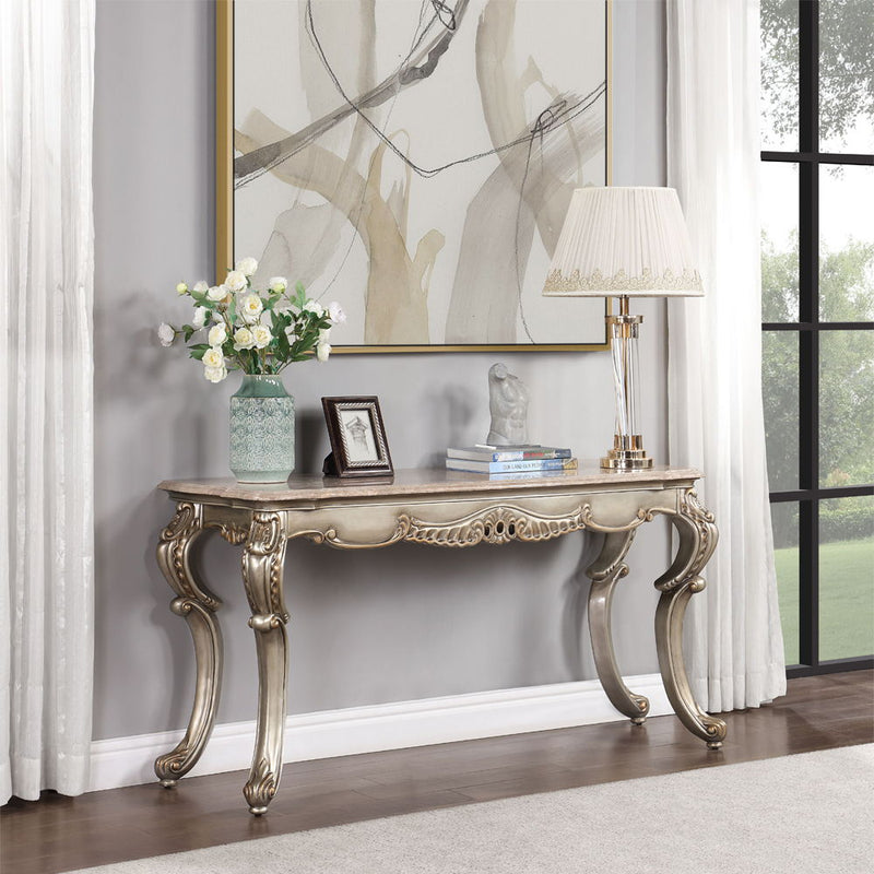 Miliani - Table With Marble Top - R&R Furniture Gallery (Fountain Valley, CA)
