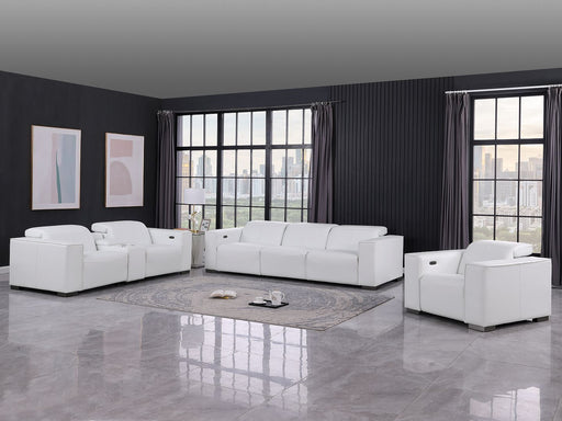 1208 - Modular Leather Set With 5 Power Recliners & Power Headrests - R&R Furniture Gallery (Fountain Valley, CA)