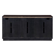 Geranio - Console Cabinet - Metallic Silver & Walnut - R&R Furniture Gallery (Fountain Valley, CA)