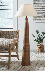 Danset - Wood Lamp - R&R Furniture Gallery (Fountain Valley, CA)