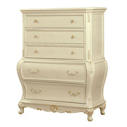 Chantelle - Chest - Pearl White Finish - R&R Furniture Gallery (Fountain Valley, CA)