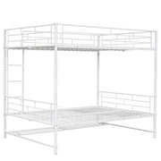 Metal Bunk Bed With Shelf And Guardrails - R&R Furniture Gallery (Fountain Valley, CA)