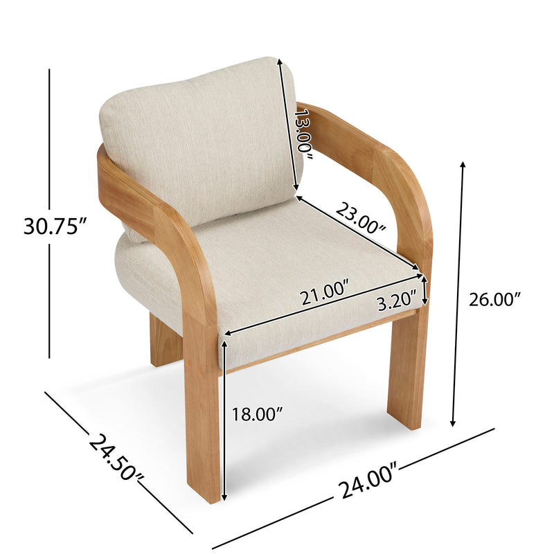 Dining Chairs With Pillow Back (Set of 2) - R&R Furniture Gallery (Fountain Valley, CA)