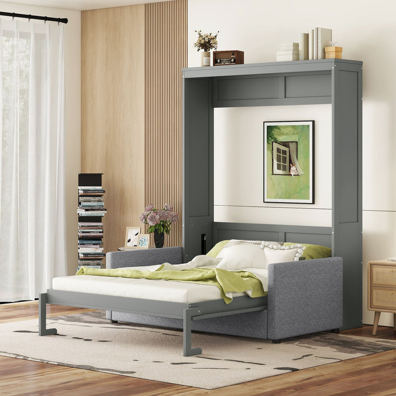 Murphy Wall Bed With Cushion - R&R Furniture Gallery (Fountain Valley, CA)