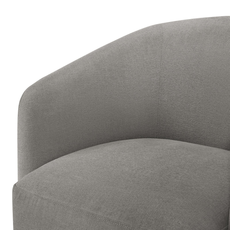 Ardena - Modern Swivel Barrel Chair - R&R Furniture Gallery (Fountain Valley, CA)