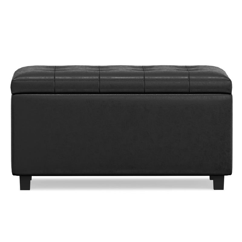 Cosmopolitan - Upholstered Storage Ottoman - R&R Furniture Gallery (Fountain Valley, CA)