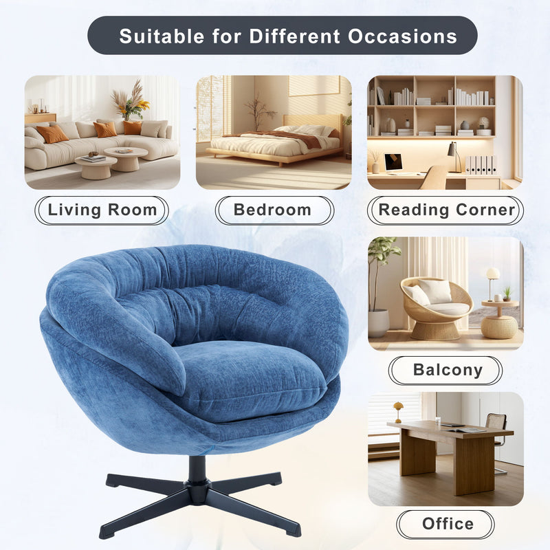 Modern Office Chair With 360 Degree Swivel - R&R Furniture Gallery (Fountain Valley, CA)