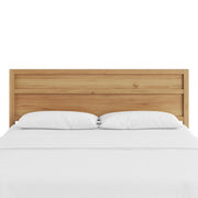 Ridgecrest Home Maddox panel headboard with a modern design, featuring clean lines and a neutral fabric finish for bedroom decor.