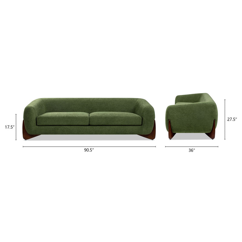 Alpine - Luxurious Upholstery Sherpa Sofa - R&R Furniture Gallery (Fountain Valley, CA)