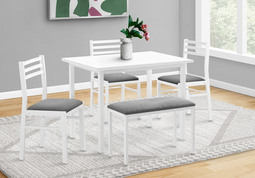 Dining Set, 5 Pieces Set, Rectangular, Small, Contemporary & Modern - R&R Furniture Gallery (Fountain Valley, CA)