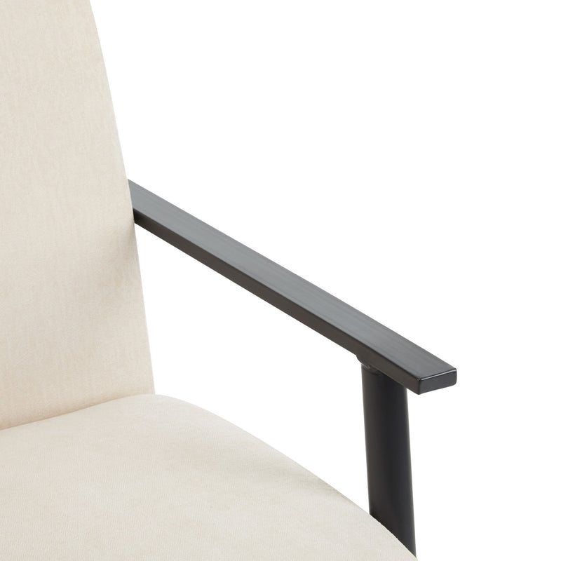 Modern Lounge Chair With Upholstery - R&R Furniture Gallery (Fountain Valley, CA)