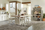 Americana Modern Dining - Counter Stool - Cotton - R&R Furniture Gallery (Fountain Valley, CA)