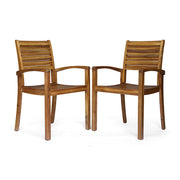 Outdoor Dining Chair, Stacking Design For Patio - R&R Furniture Gallery (Fountain Valley, CA)