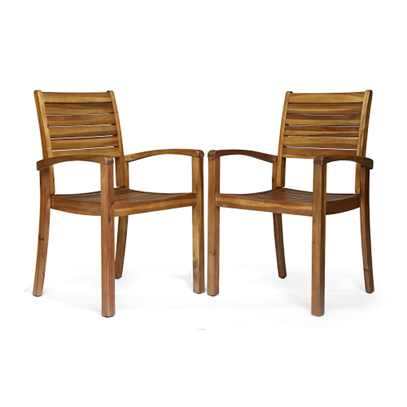 Outdoor Dining Chair, Stacking Design For Patio - R&R Furniture Gallery (Fountain Valley, CA)