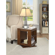 Pisanio - 22" End Table - Espresso - R&R Furniture Gallery (Fountain Valley, CA)