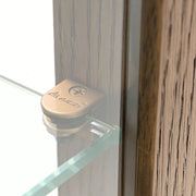 Portrait - Display Cabinet - Sienna Brown - R&R Furniture Gallery (Fountain Valley, CA)