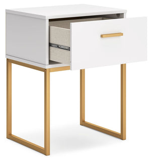 Socalle - One Drawer Night Stand - R&R Furniture Gallery (Fountain Valley, CA)