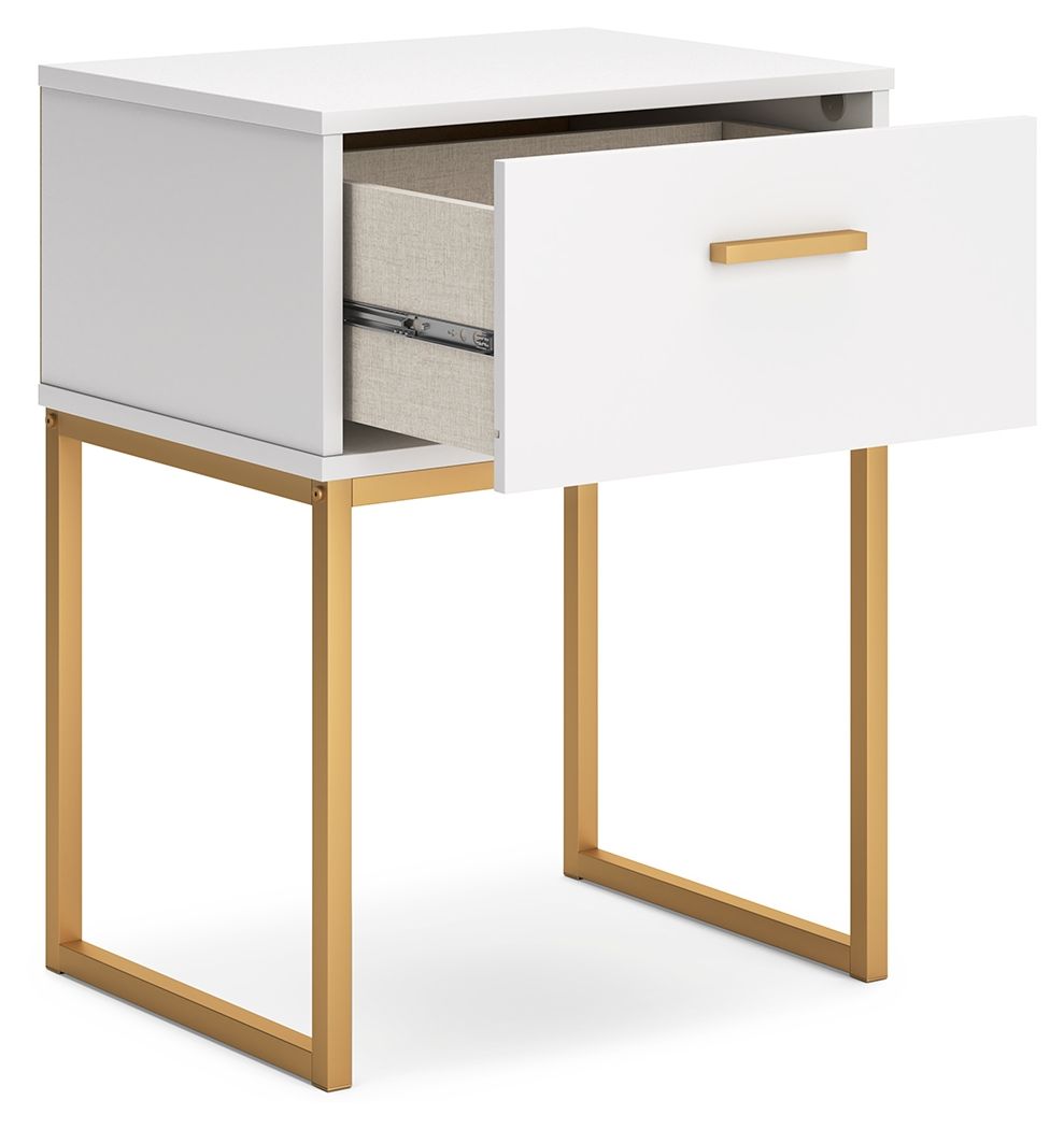 Socalle - One Drawer Night Stand - R&R Furniture Gallery (Fountain Valley, CA)