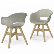Kona - Outdoor Dining Chair In Plastic (Set of 2) - R&R Furniture Gallery (Fountain Valley, CA)