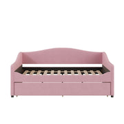 Upholstered Daybed With Light And Trundle - R&R Furniture Gallery (Fountain Valley, CA)