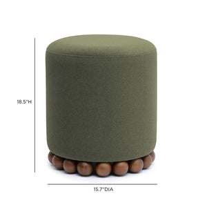 Dex - Performance Vegan Mohair Ottoman