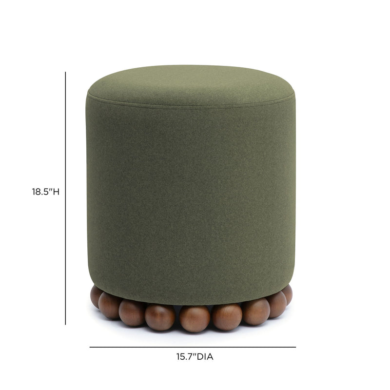 Dex - Performance Vegan Mohair Ottoman