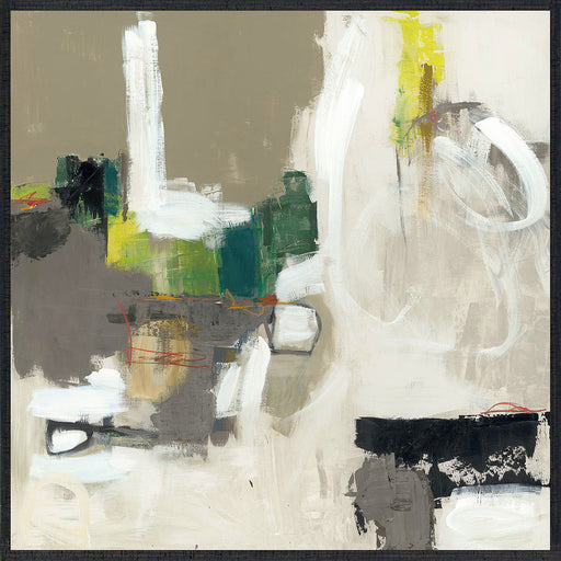Amazonian - 36" x 36" Painting By Buddy Whitlock - Black - R&R Furniture Gallery (Fountain Valley, CA)