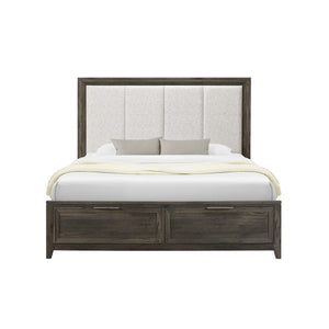 Melissa - Storage Bed With Padded Headboard