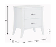 Babb - Accent Table - White - R&R Furniture Gallery (Fountain Valley, CA)
