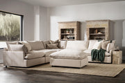 Caplan - 6 Piece Modular Sectional With Ottoman - R&R Furniture Gallery (Fountain Valley, CA)