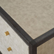Nightstand, 3 Drawer - Black - R&R Furniture Gallery (Fountain Valley, CA)