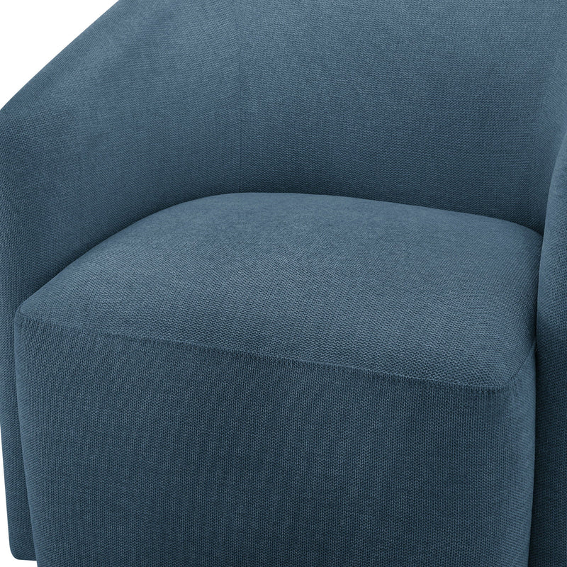 Ardena - Modern Swivel Barrel Chair - R&R Furniture Gallery (Fountain Valley, CA)