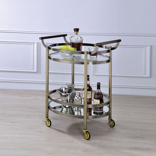 Lakelyn - Serving Cart - R&R Furniture Gallery (Fountain Valley, CA)