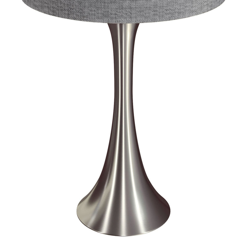 Pair of Lumi Source Lenuxe contemporary semi-gloss table lamps with sleek modern design, set of two, perfect for stylish lighting.