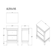 Adalid - Nightstand With Glittered Drawer Front And LED Lighting - White - R&R Furniture Gallery (Fountain Valley, CA)