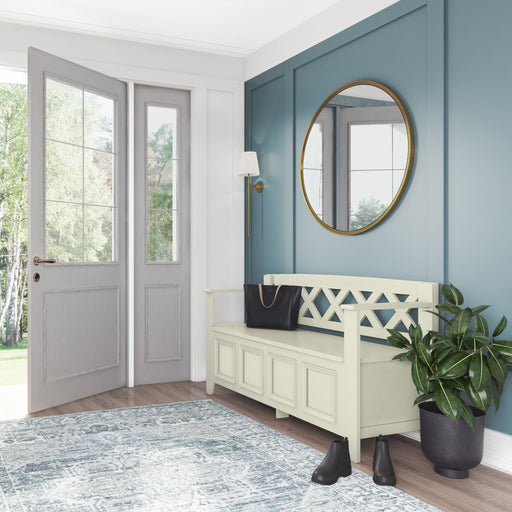 Amherst - Handcrafted Entryway Storage Bench - R&R Furniture Gallery (Fountain Valley, CA)
