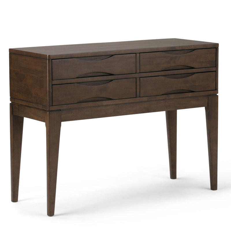 Harper - Hallway Console Table - Walnut Brown - R&R Furniture Gallery (Fountain Valley, CA)